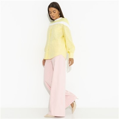 Свитшот комбинированный, Всплеск эмоций (yellow)