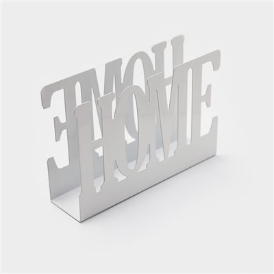 Салфетница Доляна Home,15×4×10 см, белая