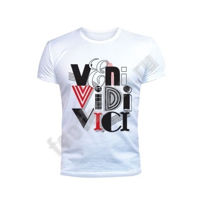 Футболка "VENI. VIDI. VICI."