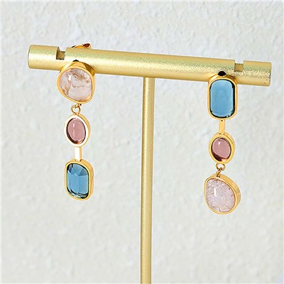 Серьги длинные на гвоздиках арт. 13 3688 (id 276919)