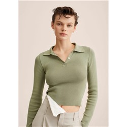 Polo espalda abierta -  Mujer | MANGO OUTLET España