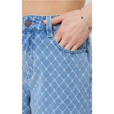 Шорты джинс F412-0940 l.blue