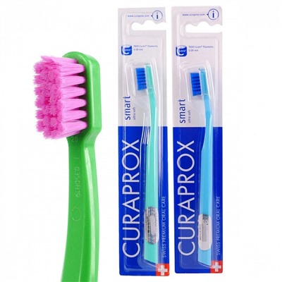 Набор 2+1 детских зубных щёток Curaprox 7600 Smart