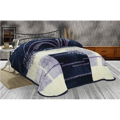 Покрывало EVLEN SUPER SOFT (двухстороннее,2слойное) п/э 220*240  евро Y 940 v10 (D-008) (Акция)
