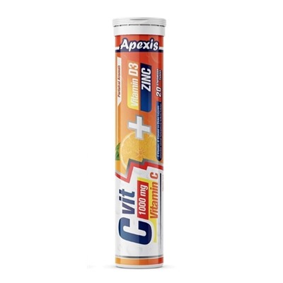 Dentreal Apexis C Vit 1000 Mg C Vitamini 20' Tablet