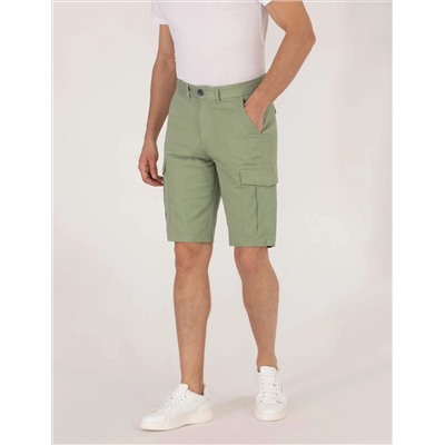 Комфортные карманные шорты для комфорта Khaki