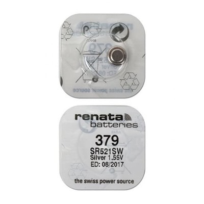 Нарушена упаковка.   Renata R379 SR521 (10/100/20000) Б0002496