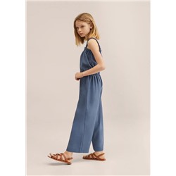 Pantalón lyocell recto -  Niña | MANGO OUTLET España