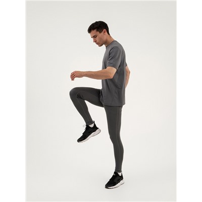 Тайтсы мужские Resport, р. 48, серые, базовые