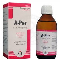 A-PER şurup 120 mg 150 ml (название лекарства на русском / аналоги А-Пер)