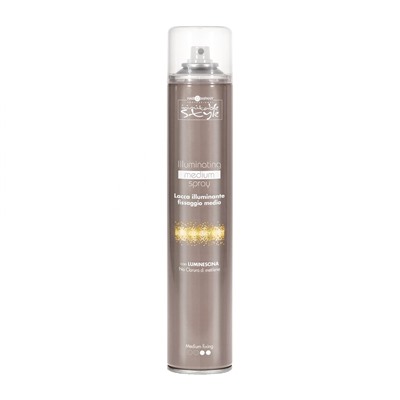 Фиксирующий лак, придающий блеск. Средней фиксации "Illuminating Medium Spray", 500 мл/2891