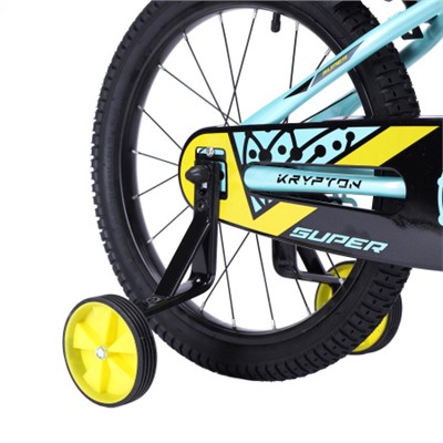 Велосипед 18" Krypton Super KS01SBY18 скай блю жёлтый