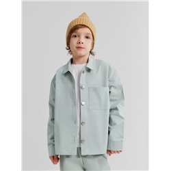 Рубашка детская MINAKU: Jeans collection, цвет мятный, рост 122 см