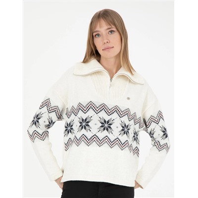 Ecru Comfort Fit Свитер
