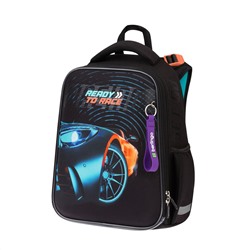 Ранец Berlingo Expert "Ready to race" 37*28*16см, 2 отделения, 2 кармана, анатомическая спинка