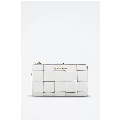 Cartera de piel - Blanco