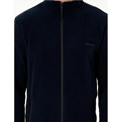 Navy Blue обычный полярный кардиган