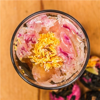 Чай китайский зеленый связанный, 50 г, пион
