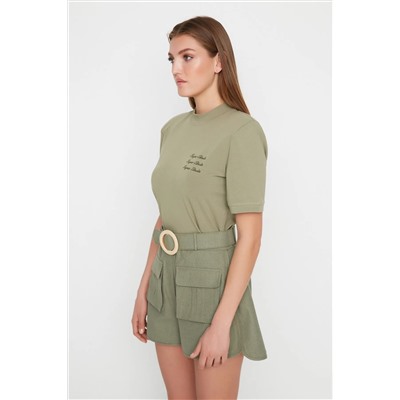 X Sagaza Studio Khaki Pattali футболка TPRSS22S00000