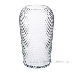 Ваза "СОФИЯ" (стекло), D14,5xH24,8 см