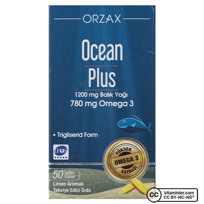 Ocean Plus Омега 3 1200 мг 50 капсул