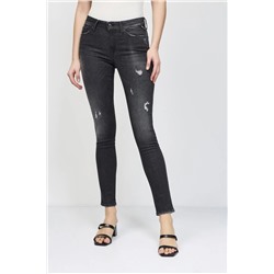 Vaquero skinny fit Luzien - Gris oscuro