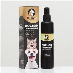 Лосьон для ушей "Пижон Premium" для кошек и собак, 100 мл