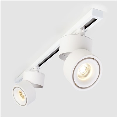 Нарушена упаковка.   Однофазный LED светильник 15W 4200К для трека Klips Elektrostandard  (a040437) Klips Белый 15W 4200K (LTB21) однофазный