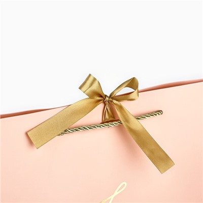 Пакет подарочный, упаковка, «For you with love», 33 х 31 х 13 см