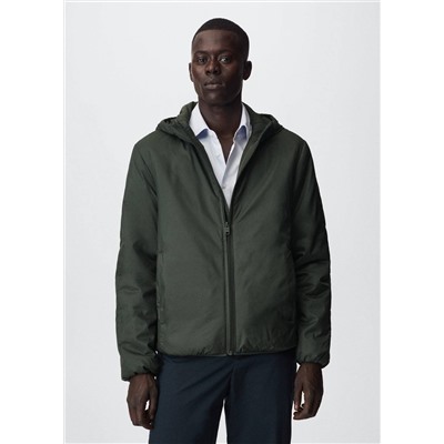 Chaqueta ligera termorreguladora -  Hombre | MANGO OUTLET España