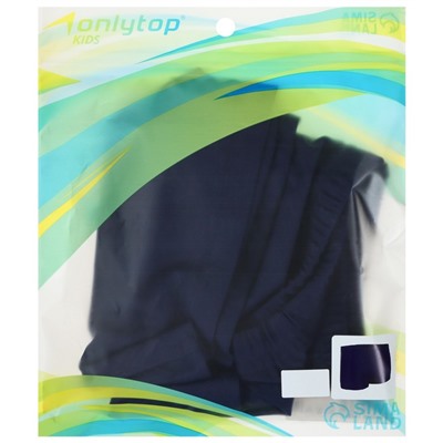 Плавки для плавания ONLYTOP, р. 38, цвет синий