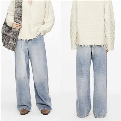 Женские широкие модные джинсы 👖  Экспорт в Японию