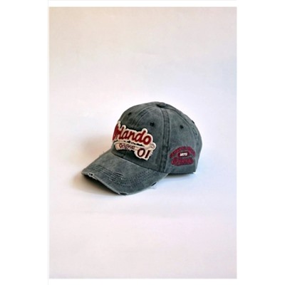 Черная бейсболка унисекс Orlando Cap Бейсболка Snapback