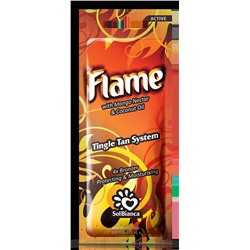 Крем для загара в солярии “Flame” с нектаром манго, маслом кокоса, бронзаторами и Tingle эф. 125мл