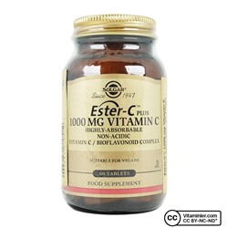 Solgar Ester-C Plus 1000 мг 60 таблеток