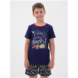 Детская пижама с шортами "Игроман" короткий рукав