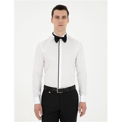 Рубашка для смокинга с белым Slim Fit