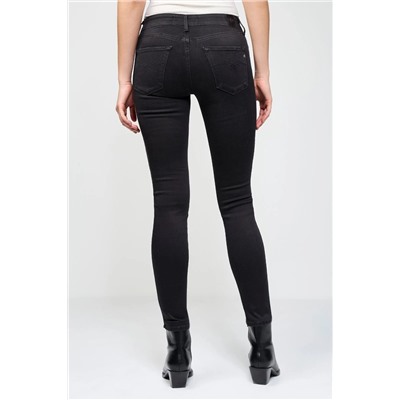 Pantalón skinny fit New Luz - Negro