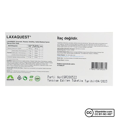 AlchemLife Laxaquest 10 Таблетка