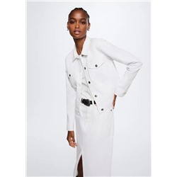 Cazadora vaquera bolsillos -  Mujer | MANGO OUTLET España