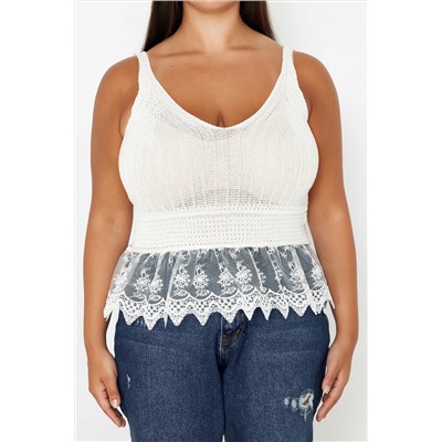 Stone Brode Brode Подробная вешалка Triko Blouse TBBSS24AF00100