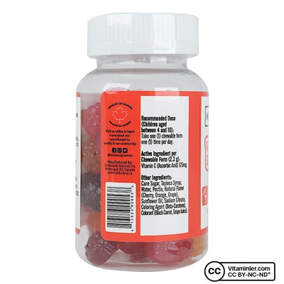 Herbaland Kids Gummies Витамин С 60 Жевательная форма