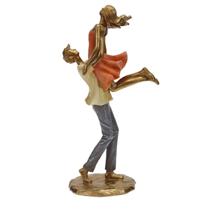Фигурка декоративная "Влюбленная пара", L15 W9,5 H29,5 см