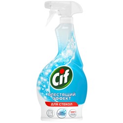Средство для мытья стекол Cif (Сиф) Блестящий эффект, с тригером, 500 мл