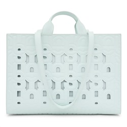 Bolso shopper Manifesto Cut - azul claro