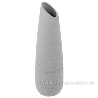 Ваза "Mr Grey" (керамика), D8,5xH29 см