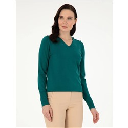 Темно -зеленый Ex. Slim Fit Basic Kazakh
