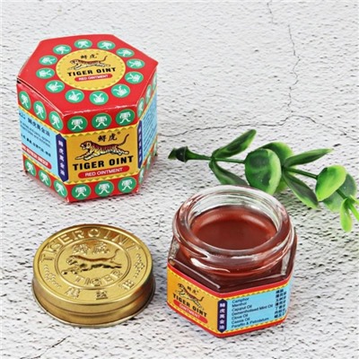 Бальзам тигровый красный от боли Tiger Balm, 19.4г