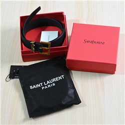 Женский ремень из натуральной кожи SAINT LAUREN*T