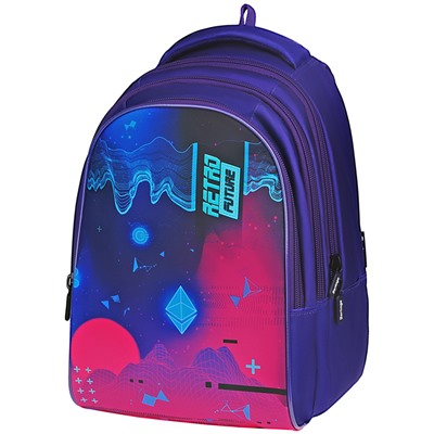 Рюкзак Berlingo inStyle "Retro Future" 41*27*20см, 3 отделения, 1 карман, эргономичная спинка